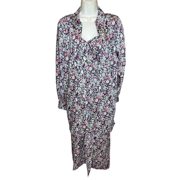 Cinq a Sept Quin Floral MIDI Dress NWT Size 4 - Picture 12 of 15